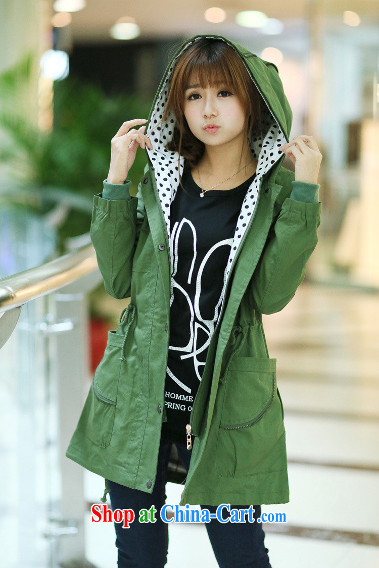 Zhang Lin , the Code women mm thick 2015 autumn and winter, new, long, cultivating Korean fake two drawcord windbreaker graphics thin coat black XL pictures, price, brand platters! Elections are good character, the national distribution, so why buy now enjoy more preferential! Health