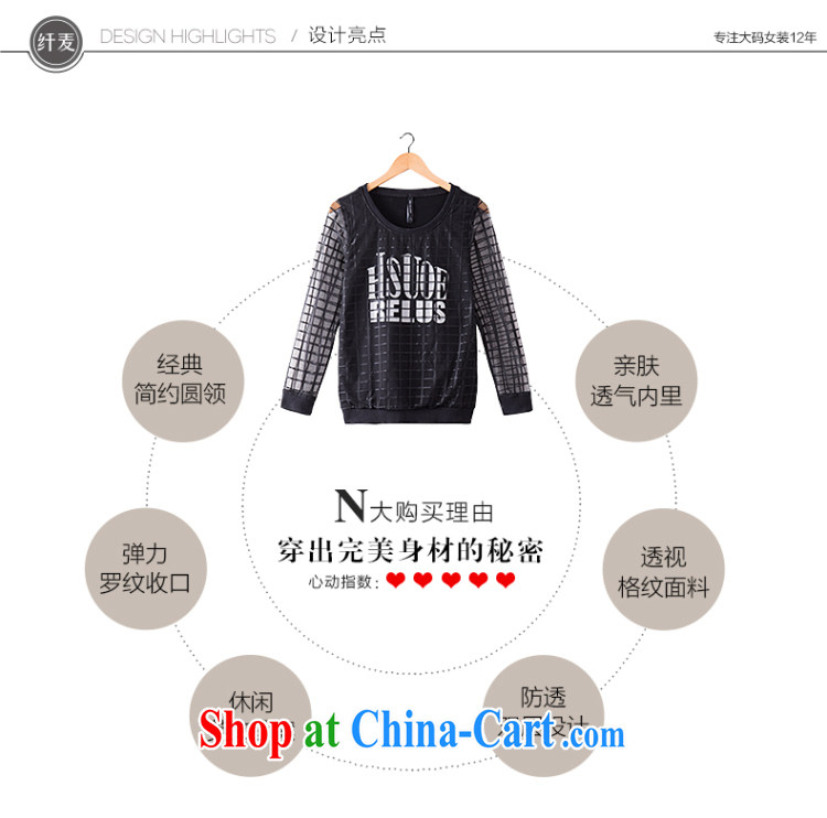 The Mak the Code women 2014 winter clothing new, thick mm stylish letter fluoroscopy plaid sweater 944083067 black 5 XL pictures, price, brand platters! Elections are good character, the national distribution, so why buy now enjoy more preferential! Health