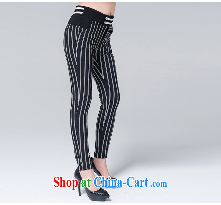 The Mak larger women 2014 winter clothing new thick mm stylish vertical streaks graphics thin pants 944091523 black 5 XL pictures, price, brand platters! Elections are good character, the national distribution, so why buy now enjoy more preferential! Health