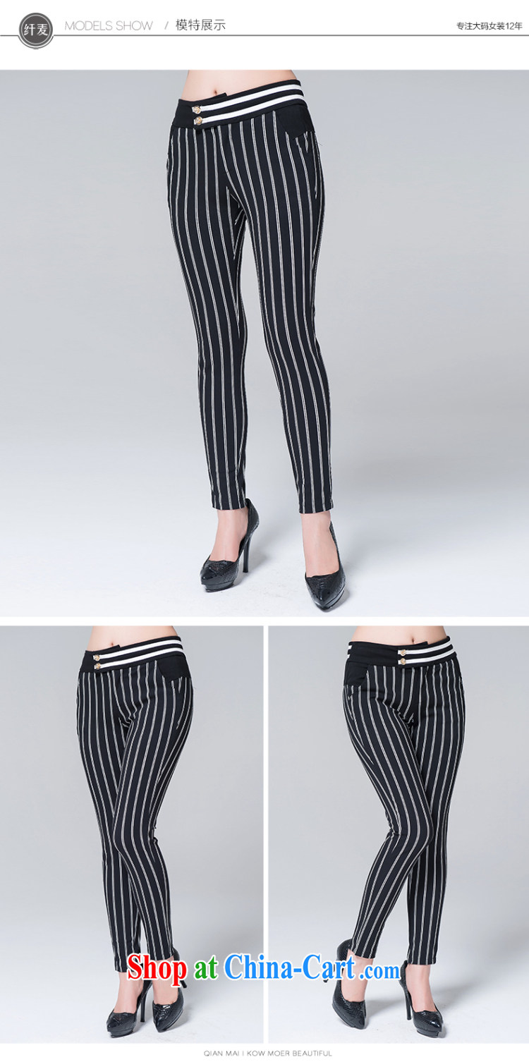 The Mak larger women 2014 winter clothing new thick mm stylish vertical streaks graphics thin pants 944091523 black 5 XL pictures, price, brand platters! Elections are good character, the national distribution, so why buy now enjoy more preferential! Health