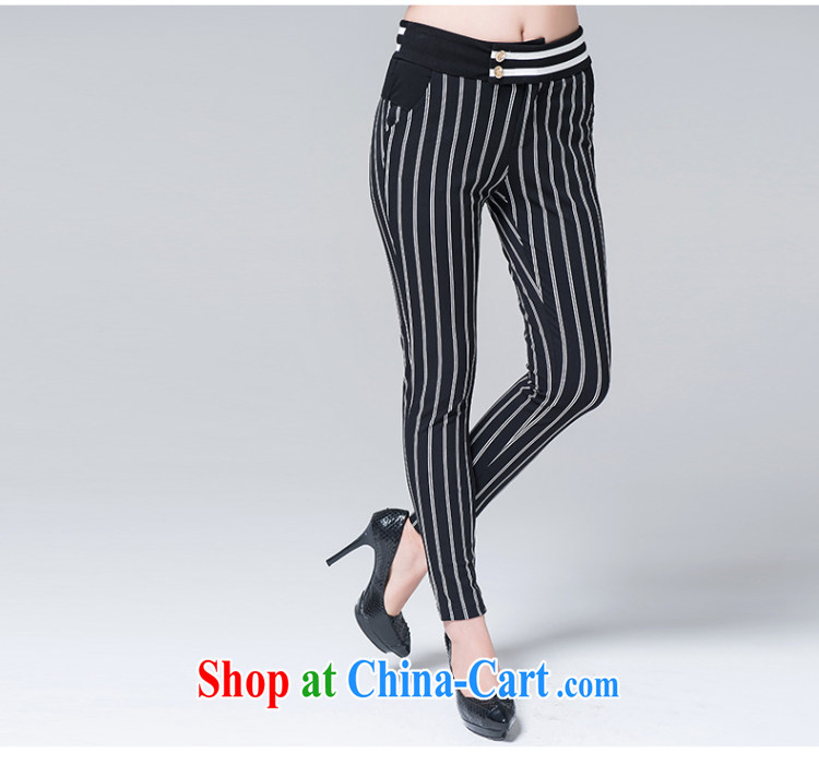 The Mak larger women 2014 winter clothing new thick mm stylish vertical streaks graphics thin pants 944091523 black 5 XL pictures, price, brand platters! Elections are good character, the national distribution, so why buy now enjoy more preferential! Health