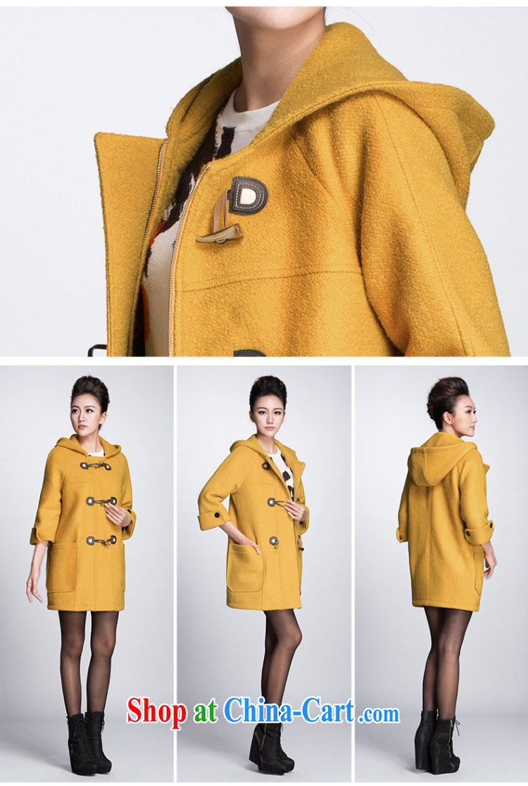 The MR big, women 2014 winter clothing new, mm thick Korean horns snap-cap so gross jacket 944187138 yellow 6 XL pictures, price, brand platters! Elections are good character, the national distribution, so why buy now enjoy more preferential! Health