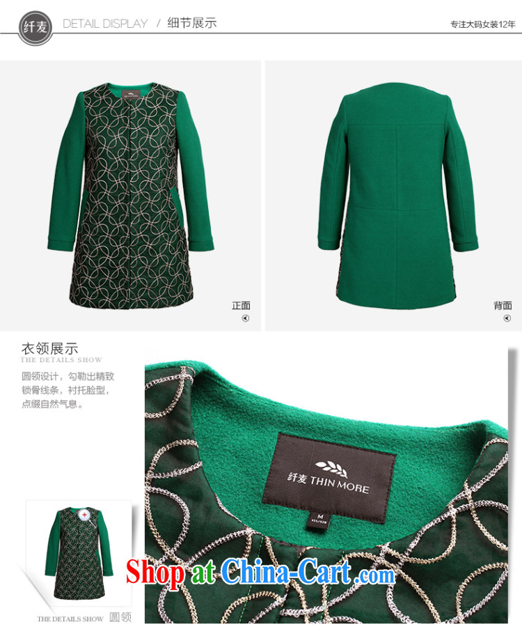 Slim, Mr Big, women 2014 winter clothing new, thick mm stylish retro floral hair? jacket 944187132 green 5 XL pictures, price, brand platters! Elections are good character, the national distribution, so why buy now enjoy more preferential! Health