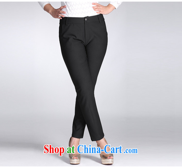 The Mak larger women 2015 spring new thick mm stylish beauty OL castor pants 951091572 black 4XL pictures, price, brand platters! Elections are good character, the national distribution, so why buy now enjoy more preferential! Health