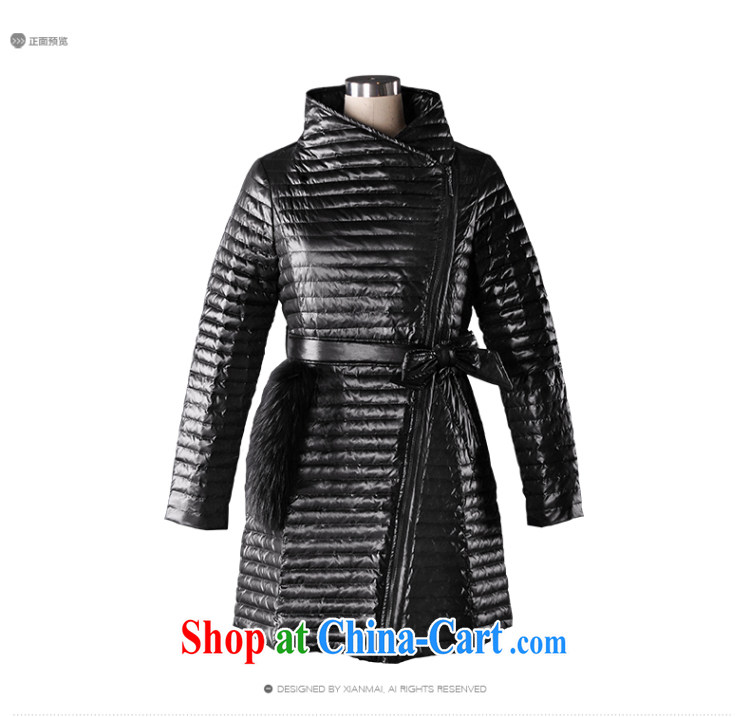 The wheat high-end large, women winter 2014 new thick mm stylish monochrome A Zip jacket 843122011 black 6 XL pictures, price, brand platters! Elections are good character, the national distribution, so why buy now enjoy more preferential! Health