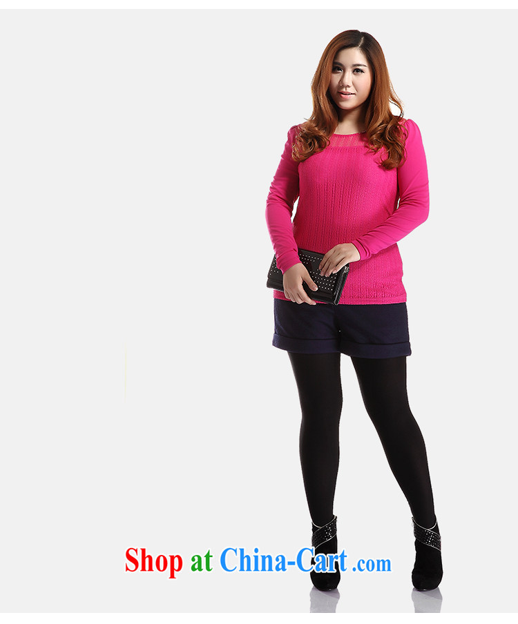 Slim Li Su-new, larger female graphics thin lace round-collar long-sleeved T-shirt solid Q 6185 dark green thick XL pictures, price, brand platters! Elections are good character, the national distribution, so why buy now enjoy more preferential! Health
