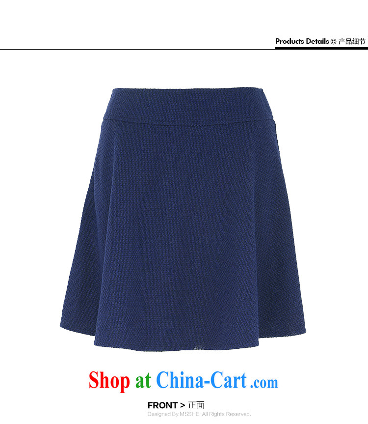 MsShe XL female new 100 ground graphics thin body skirt clearance 2507 blue T 2 pictures, price, brand platters! Elections are good character, the national distribution, so why buy now enjoy more preferential! Health
