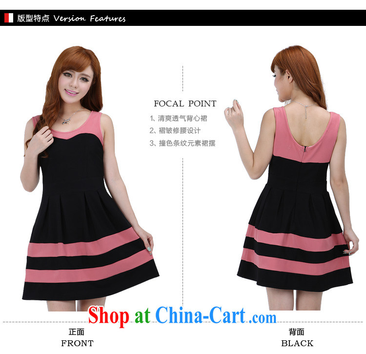 Laurie flower, fat, female and indeed XL dresses thick sister summer, Korean video thin vest 6276 skirt black 5 XL pictures, price, brand platters! Elections are good character, the national distribution, so why buy now enjoy more preferential! Health