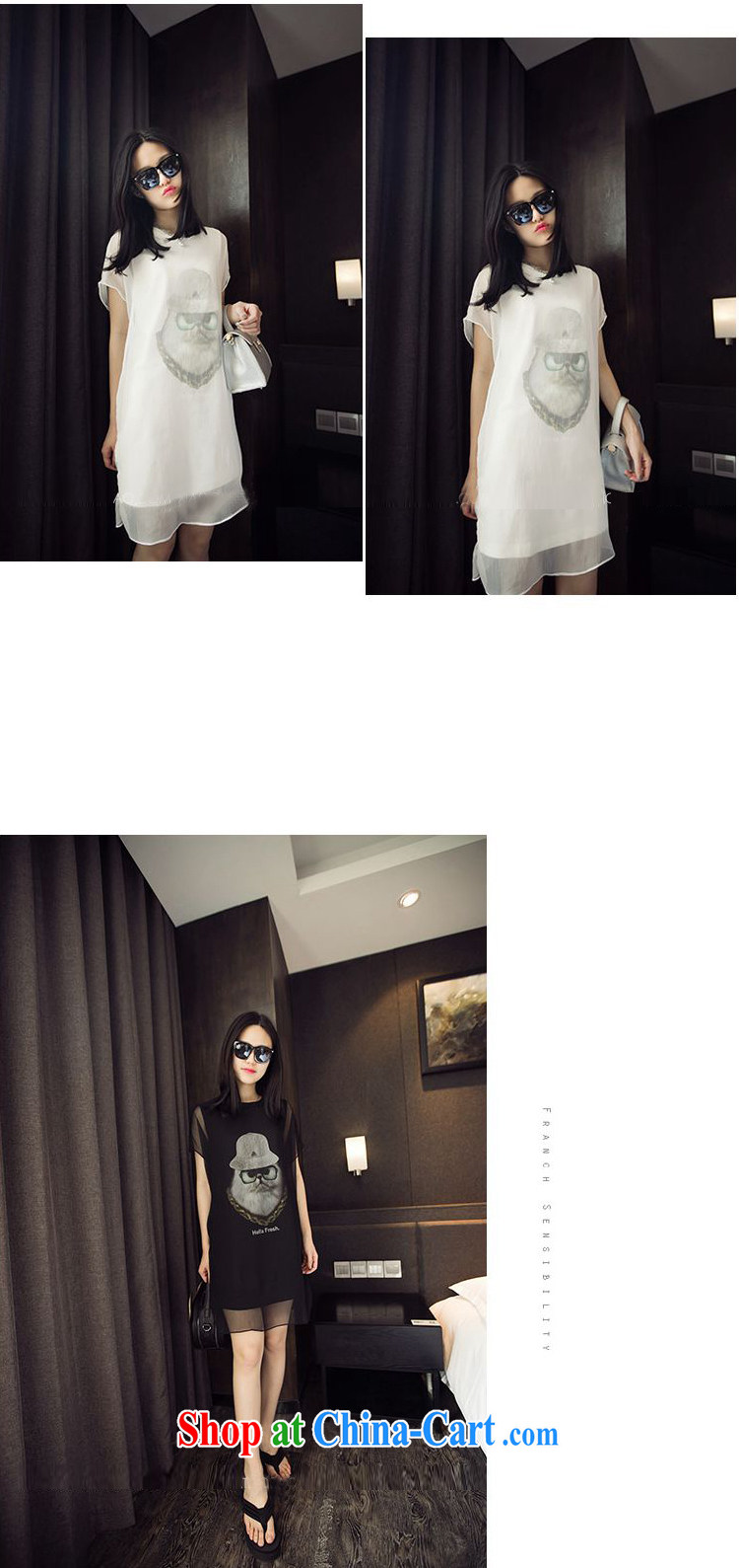 The US Ju-chipset 2015 spring Korean short skirt stamp short-sleeved dress code the girls dresses girls 108 black XXXXL pictures, price, brand platters! Elections are good character, the national distribution, so why buy now enjoy more preferential! Health
