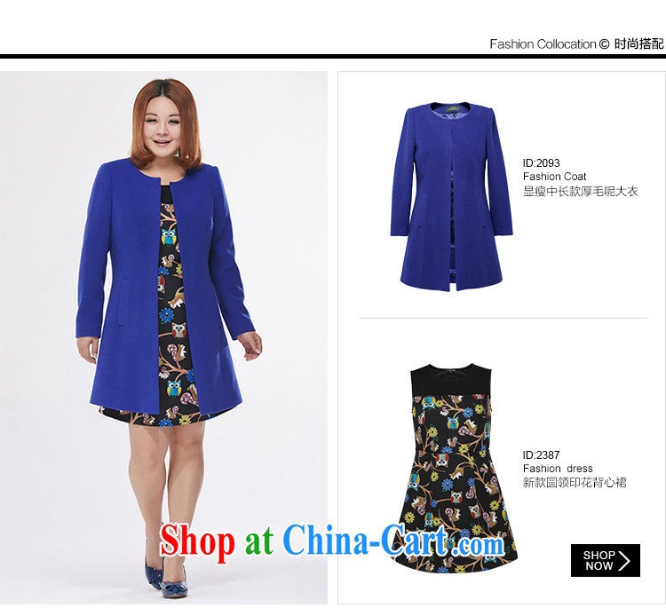 MsShe XL female 2014 autumn and winter new round-collar stamp beauty graphics thin aura vest dress 2387 black 6 XL pictures, price, brand platters! Elections are good character, the national distribution, so why buy now enjoy more preferential! Health