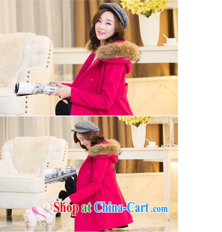 Overnight in winter 2014 the new women's coats Korean Goddess in long hair, it jacket girls 33,563 blue quality version XL pictures, price, brand platters! Elections are good character, the national distribution, so why buy now enjoy more preferential! Health