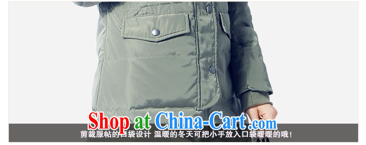 The beautiful valley 2014 winter clothing new Korean leisure warm thicken and widen jacket women loose the code thick MM down jacket winter army green with really gross for 6 XL pictures, price, brand platters! Elections are good character, the national distribution, so why buy now enjoy more preferential! Health