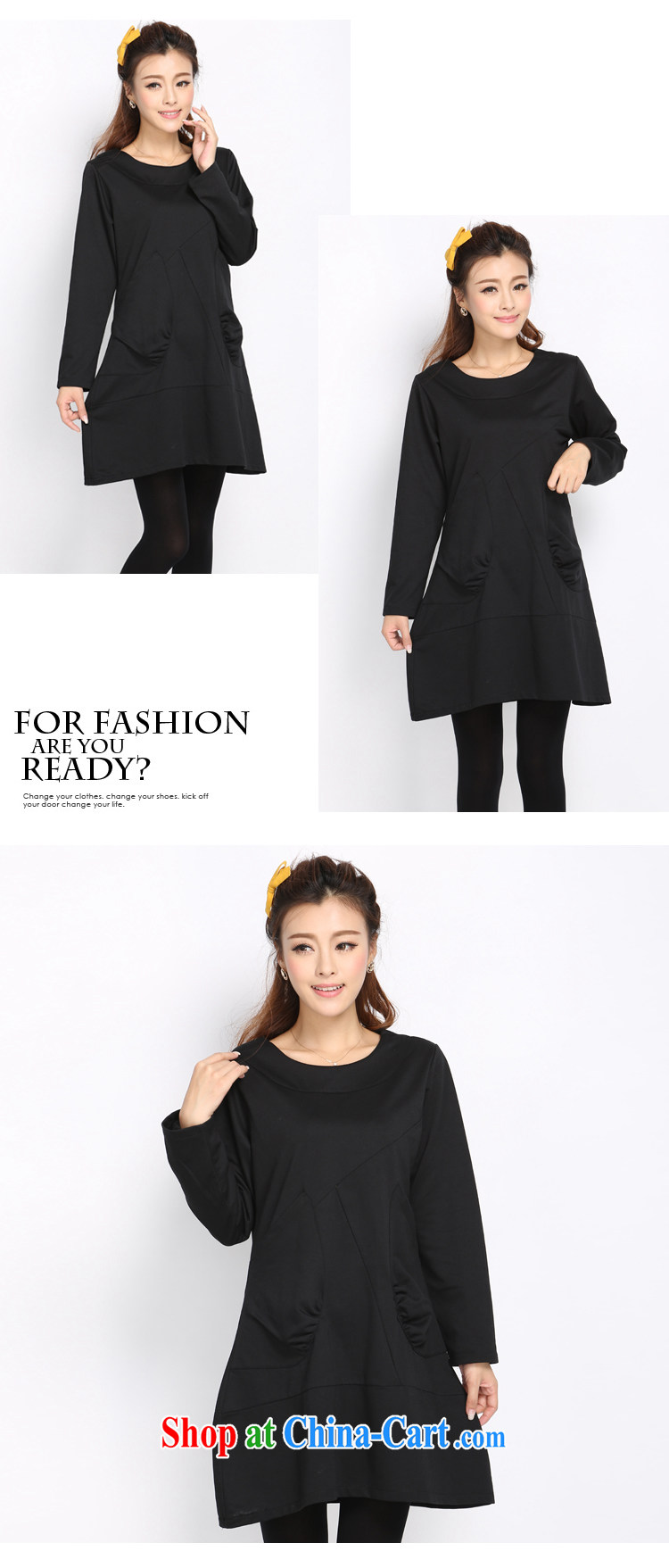 Laurie flower, XL girls decorated long-sleeved round-collar dresses 2014 fall and winter new Korean Solid Color minimalist dress 5012 black 6 XL pictures, price, brand platters! Elections are good character, the national distribution, so why buy now enjoy more preferential! Health
