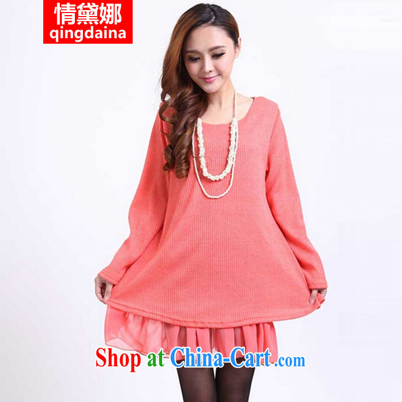 Love, Diana 2014 new Korean trendy Code women mm thick and spring loaded thick sister graphics thin dress card its color XXXXL, Diane (QINGDAINA), and, on-line shopping