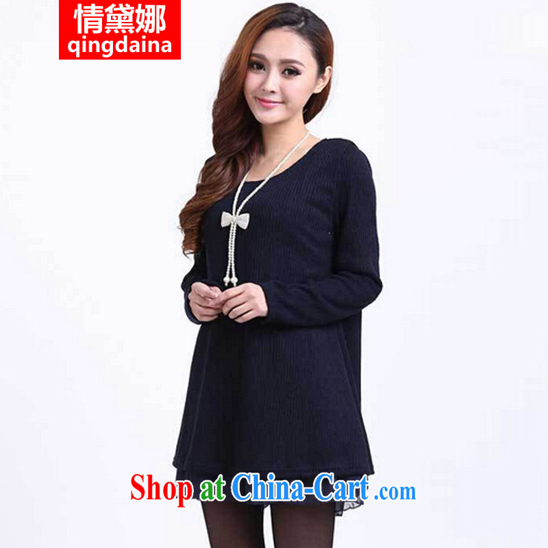 Love, Diana 2014 new Korean trendy Code women mm thick and spring loaded thick sister graphics thin dress card its color XXXXL, Diane (QINGDAINA), and, on-line shopping