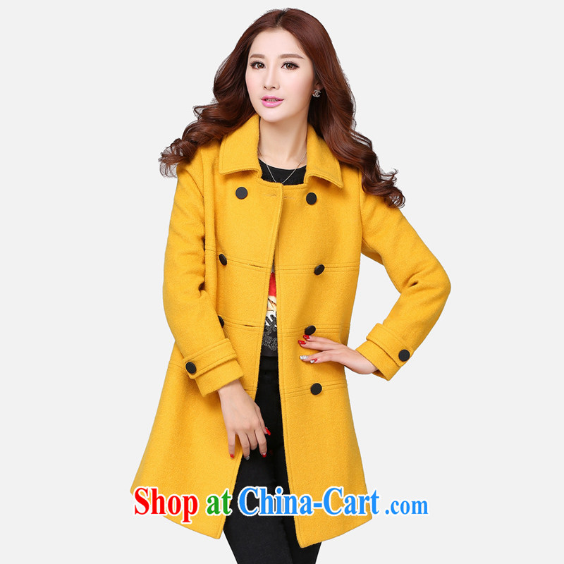 Cloud the larger female 2014 winter New new Korean version? sub-coat thick MM loose video thin hair that jacket black 5 XL, cloud, and, on-line shopping