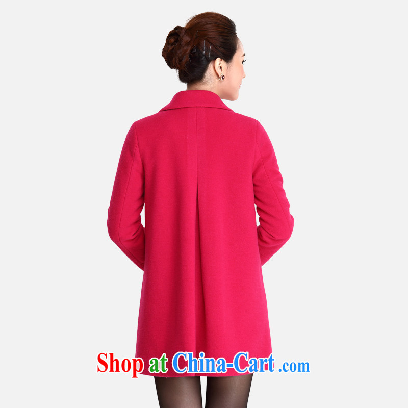 Cloud sub-XL ladies' 2014 Korean double-IT sub-coat thick MM loose video thin it a coat of red 5 XL, cloud, and, shopping on the Internet