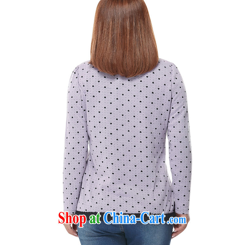 MsShe XL female round-collar stamp duty cultivating long-sleeved shirt T clearance 2420 m yellow 3 XL, Susan Carroll, Ms Elsie Leung Chow (MSSHE), shopping on the Internet