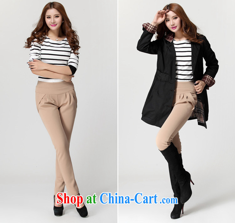 Land is the Yi 2015 spring new graphics thin warm XL fat people dress graphics thin, and indeed intensify the lint-free cloth thick castor solid pants pants card its color 3XL pictures, price, brand platters! Elections are good character, the national distribution, so why buy now enjoy more preferential! Health