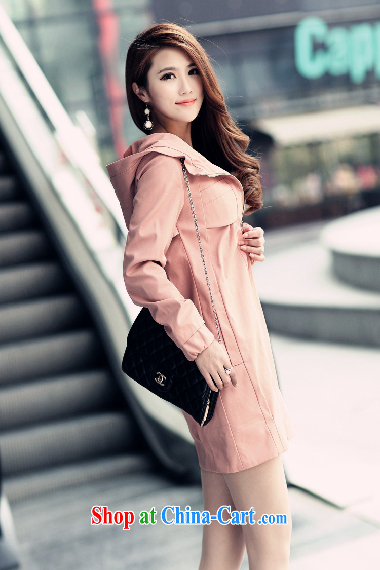 The Code women's clothing 2014 autumn and winter, new thick MM XL-yi, long-sleeved loose windbreaker 220 Jack jacket pink 6 XL pictures, price, brand platters! Elections are good character, the national distribution, so why buy now enjoy more preferential! Health