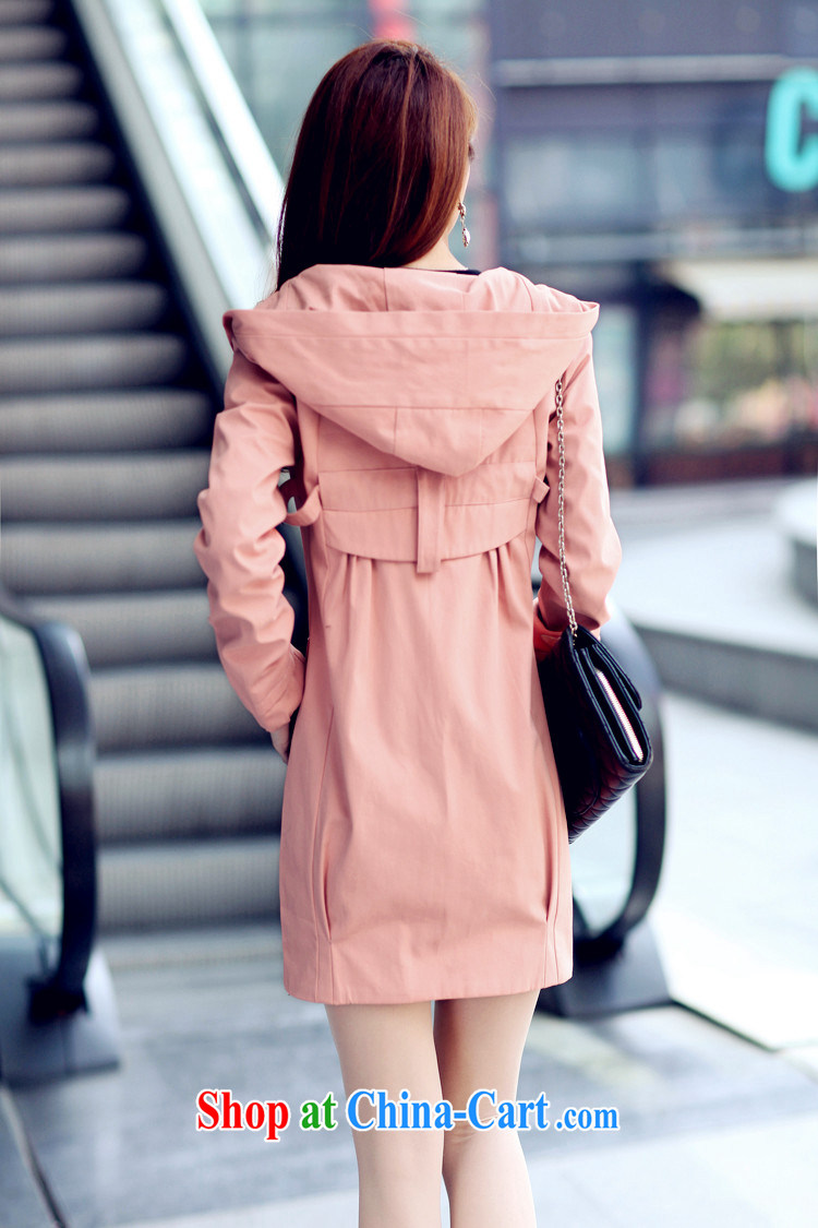 The Code women's clothing 2014 autumn and winter, new thick MM XL-yi, long-sleeved loose windbreaker 220 Jack jacket pink 6 XL pictures, price, brand platters! Elections are good character, the national distribution, so why buy now enjoy more preferential! Health