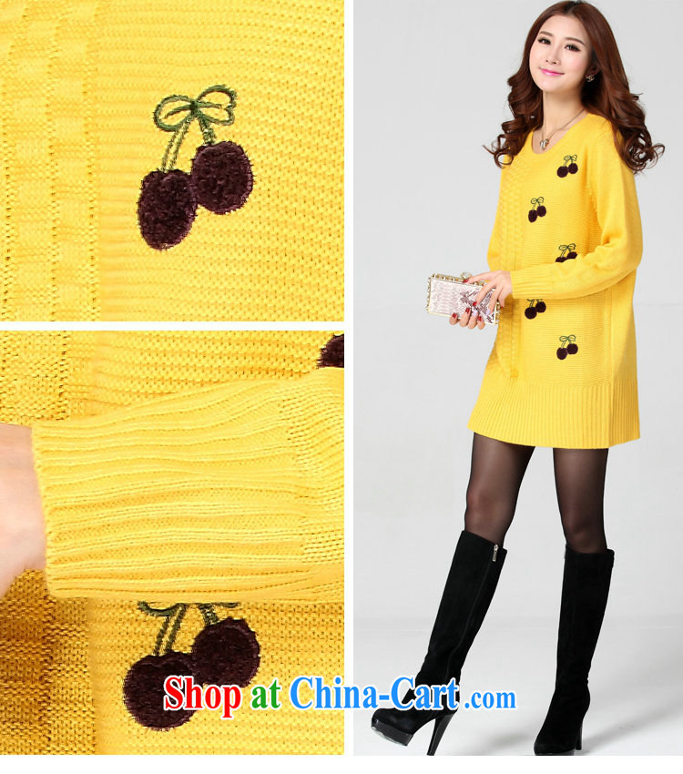 The delivery package as soon as possible-thick mm XL clothing simple and casual Fashion Sweater skirt long-sleeved loose, knocked color tile dresses video yellow are code for 120 - 180 Jack pictures, price, brand platters! Elections are good character, the national distribution, so why buy now enjoy more preferential! Health