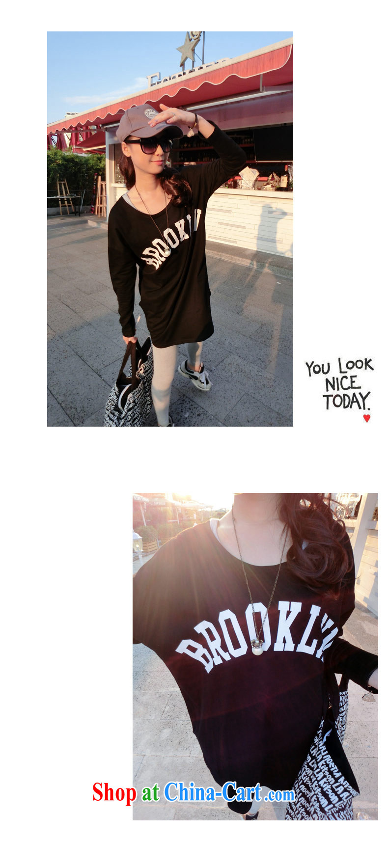 Hi Princess slave larger female Korean fashion 100 ground T shirt long-sleeved round-collar loose video thin bat shirt A 8609 Black Large Number 2 XL 160 - 195 Jack through pictures, price, brand platters! Elections are good character, the national distribution, so why buy now enjoy more preferential! Health