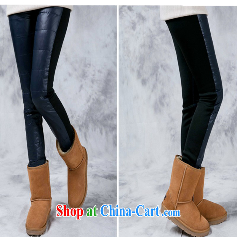 2014 King, feather pants girls, wearing thick mm video thin the lint-free cloth thick winter and indeed Bonfrere looked more solid pants thick mm larger Stretch video thin female trousers black XXXXL