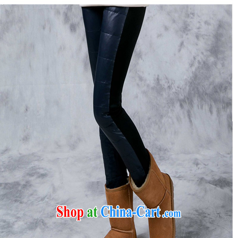 2014 King, down duvets, trouser press, women wearing thick mm video thin the lint-free cloth thick winter and indeed Bonfrere looked more solid pants thick mm larger Stretch video thin female trousers black XXXXL, Biao (BIAOSHANG), online shopping