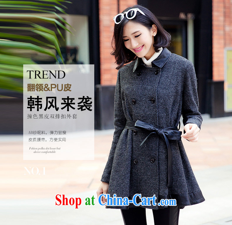 The United States and Europe, Mao jacket? mm thick winter long in 2014, European and American Beauty graphics thin thick sister? A coat thick mm video thin Korean hair coat is the color XXXXL pictures, price, brand platters! Elections are good character, the national distribution, so why buy now enjoy more preferential! Health