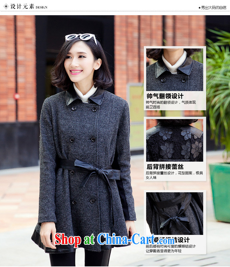 The United States and Europe, Mao jacket? mm thick winter long in 2014, European and American Beauty graphics thin thick sister? A coat thick mm video thin Korean hair coat is the color XXXXL pictures, price, brand platters! Elections are good character, the national distribution, so why buy now enjoy more preferential! Health