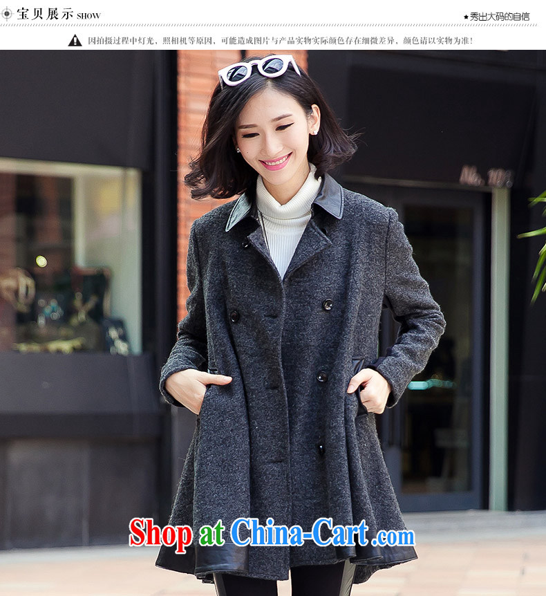The United States and Europe, Mao jacket? mm thick winter long in 2014, European and American Beauty graphics thin thick sister? A coat thick mm video thin Korean hair coat is the color XXXXL pictures, price, brand platters! Elections are good character, the national distribution, so why buy now enjoy more preferential! Health
