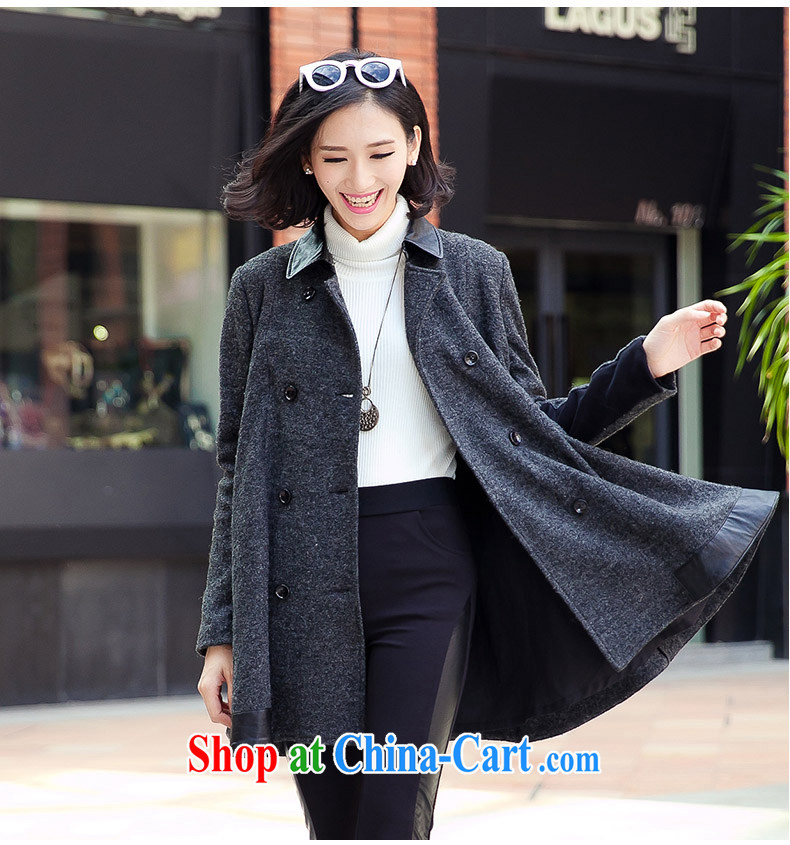The United States and Europe, Mao jacket? mm thick winter long in 2014, European and American Beauty graphics thin thick sister? A coat thick mm video thin Korean hair coat is the color XXXXL pictures, price, brand platters! Elections are good character, the national distribution, so why buy now enjoy more preferential! Health
