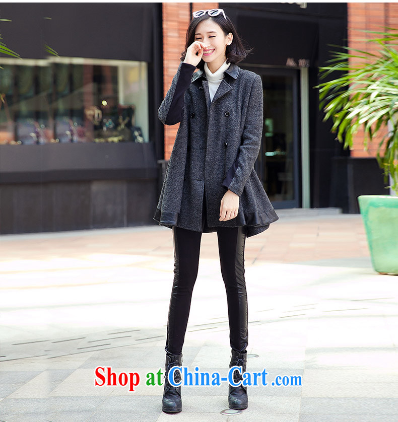 The United States and Europe, Mao jacket? mm thick winter long in 2014, European and American Beauty graphics thin thick sister? A coat thick mm video thin Korean hair coat is the color XXXXL pictures, price, brand platters! Elections are good character, the national distribution, so why buy now enjoy more preferential! Health