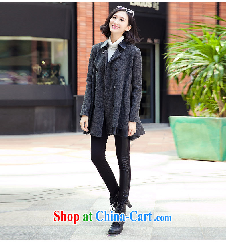 The United States and Europe, Mao jacket? mm thick winter long in 2014, European and American Beauty graphics thin thick sister? A coat thick mm video thin Korean hair coat is the color XXXXL pictures, price, brand platters! Elections are good character, the national distribution, so why buy now enjoy more preferential! Health