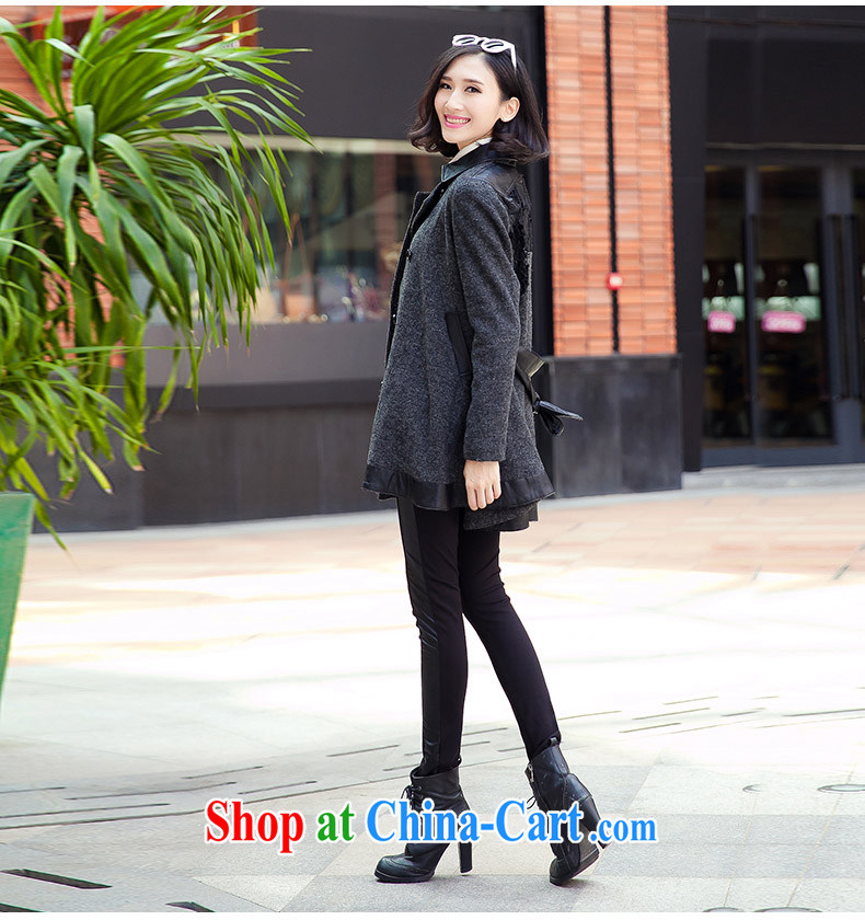 The United States and Europe, Mao jacket? mm thick winter long in 2014, European and American Beauty graphics thin thick sister? A coat thick mm video thin Korean hair coat is the color XXXXL pictures, price, brand platters! Elections are good character, the national distribution, so why buy now enjoy more preferential! Health