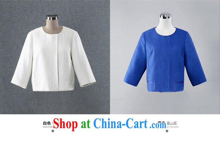 The wheat high-end large, female 2015 new spring, mm thick short temperament, 7 sub-sleeved jacket 851044286 white 4XL pictures, price, brand platters! Elections are good character, the national distribution, so why buy now enjoy more preferential! Health