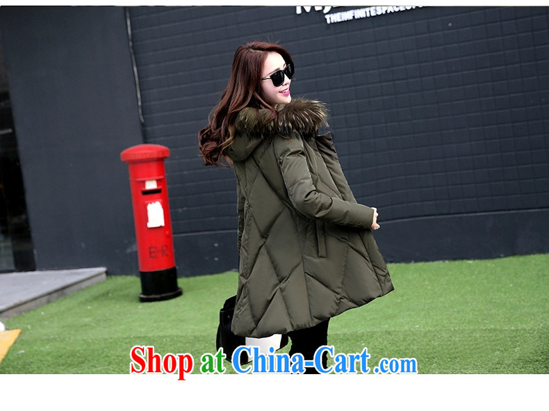 Pity Father Martinson 2014 winter new Korean version in thick long A Field jacket female X 0287 black XXL pictures, price, brand platters! Elections are good character, the national distribution, so why buy now enjoy more preferential! Health