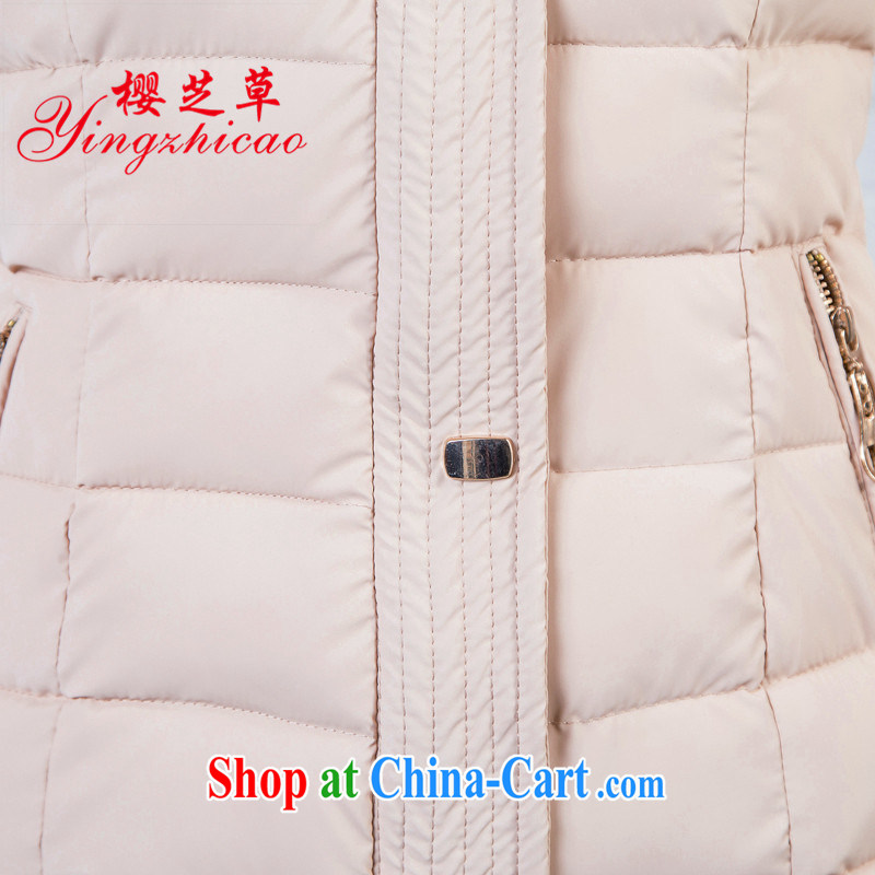 2015 new small quilted coat, winter jackets, long, large, female and fat and thick thick mm cotton suit gross students parka brigades