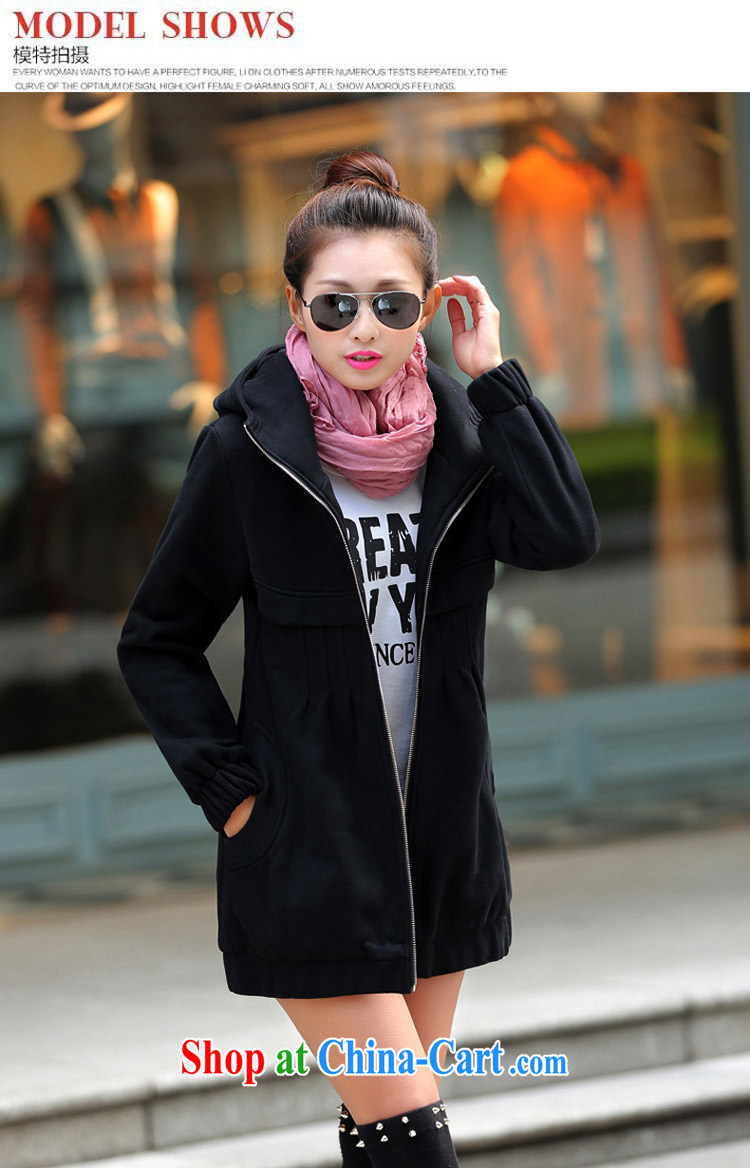 The Code's 2014 fall and winter new mm thick Korean thick sweater jacket women's clothing 200 Jack larger sweater girl green 6 XL pictures, price, brand platters! Elections are good character, the national distribution, so why buy now enjoy more preferential! Health