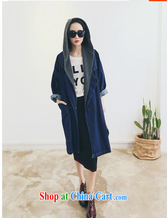 Autumn 2014 European wind roll collar long-sleeved waist-pocket denim jacket cardigan windbreaker autumn new dark blue large numbers, pictures, price, brand platters! Elections are good character, the national distribution, so why buy now enjoy more preferential! Health