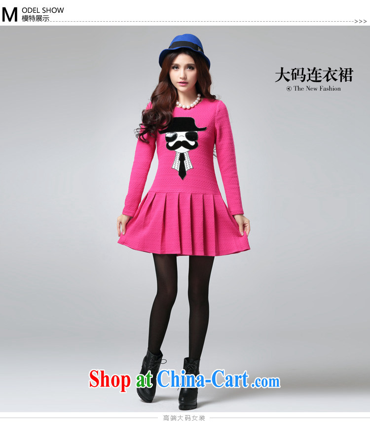cheer for winter new products, women mm thick graphics thin and thick, long-sleeved dresses red Item No. 2509 by red 5 XL pictures, price, brand platters! Elections are good character, the national distribution, so why buy now enjoy more preferential! Health