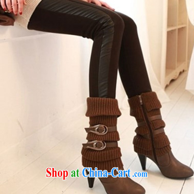2014 autumn and winter, the code female solid Trouser press spell, the lint-free cloth beauty video skinny feet thick MM pencil trousers 200 Jack mm thick and fat increases, solid black pants XXXXXL, Biao (BIAOSHANG), shopping on the Internet