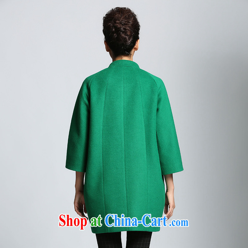 The Mak is the female 2014 winter clothing new thick mm stylish 7 sub-cuff loose hair is 944047342 jacket red 6 XL, former Yugoslavia, Mak, and shopping on the Internet