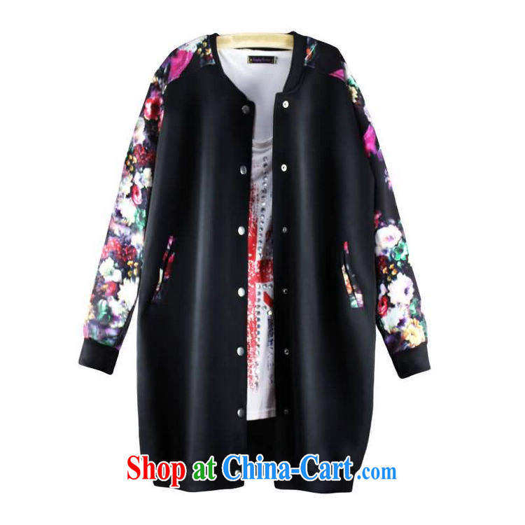 The sum 2015 spring, the United States and Europe, female 200 Jack mm thick baseball uniforms, long jacket, black XXXL pictures, price, brand platters! Elections are good character, the national distribution, so why buy now enjoy more preferential! Health