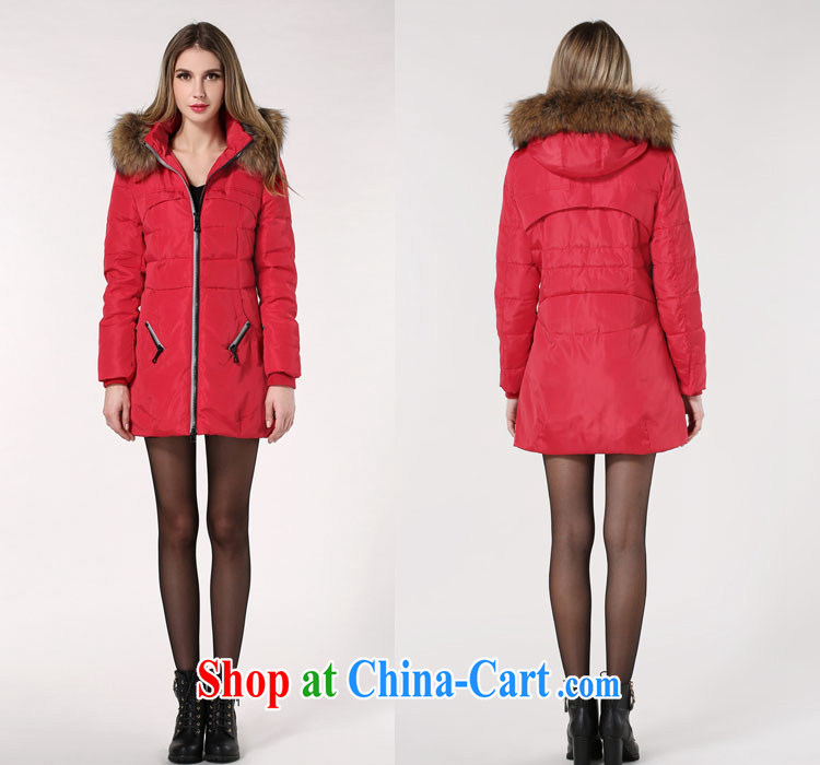 Goss (GOSY) 2014 winter clothing new, larger women's coats pure colors collar cap jacket black XXXL pictures, price, brand platters! Elections are good character, the national distribution, so why buy now enjoy more preferential! Health