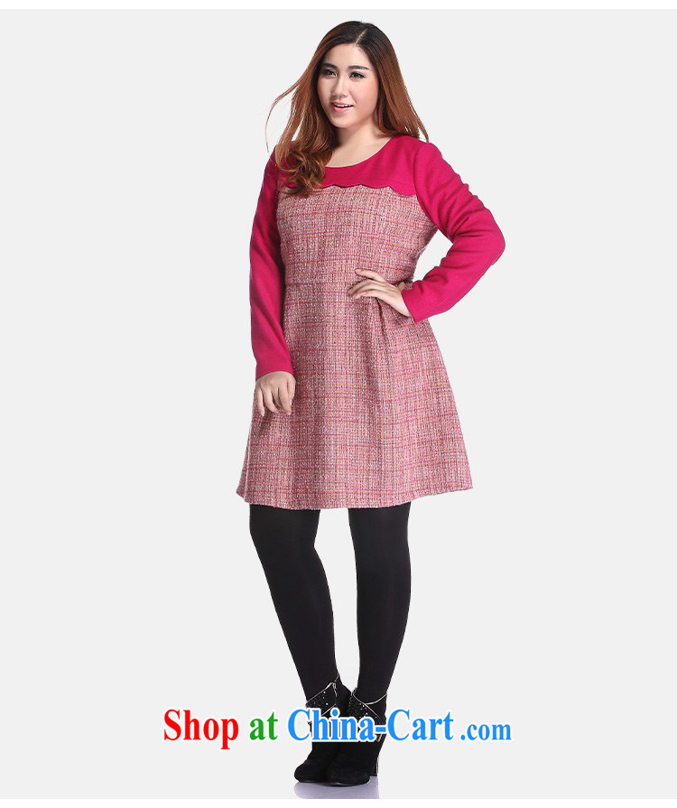 Slim LI Sau 2014 autumn and winter new, larger women Beauty Fashion graphics thin, long, tread? The dresses Q 6598 blue XL pictures, price, brand platters! Elections are good character, the national distribution, so why buy now enjoy more preferential! Health