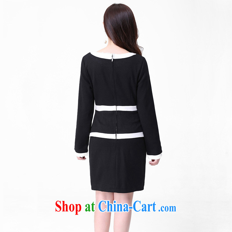Constitution, and indeed increase, women mm thick 2015 autumn and winter, the Korean version cultivating long-sleeved thick warm hair so dress large black to reference brassieres option code or the advisory service, constitution, and, shopping on the Internet