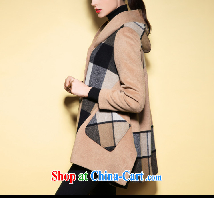 Bo-li European Women 2014 winter clothing, female, long, tartan wool? The coat jacket girls 61,327 blue, 2 XL pictures, price, brand platters! Elections are good character, the national distribution, so why buy now enjoy more preferential! Health
