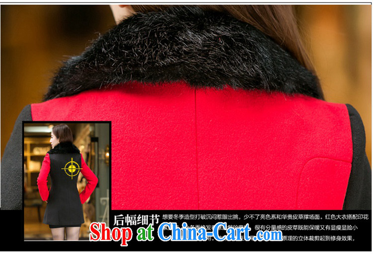 Well-being, the maximum Code women mm thick winter, thick, long, knocked colors for wool wool jacket? female long-sleeved? The coat red 3XL code pictures, price, brand platters! Elections are good character, the national distribution, so why buy now enjoy more preferential! Health